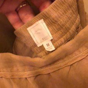 Elio Khaki shift dress